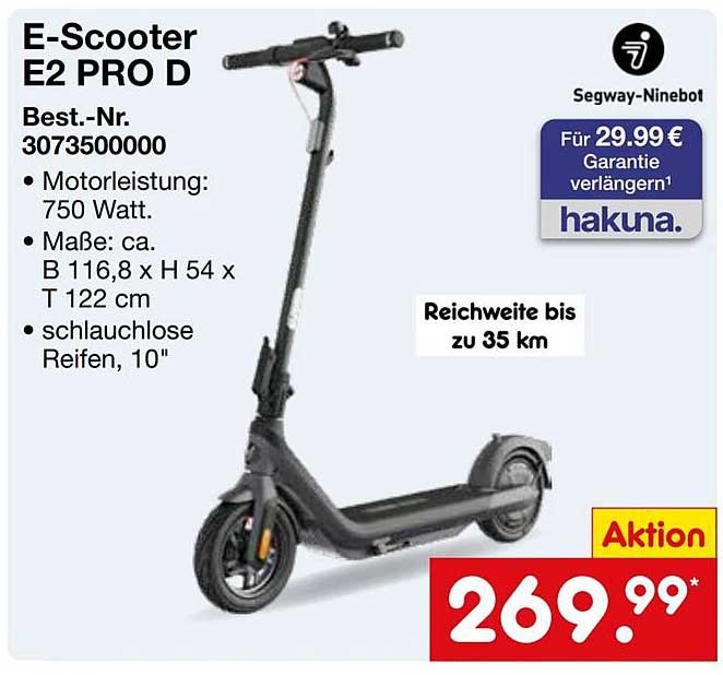 E-Scooter E2 PRO D
