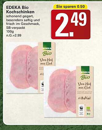 EDEKA Bio Kochschinken