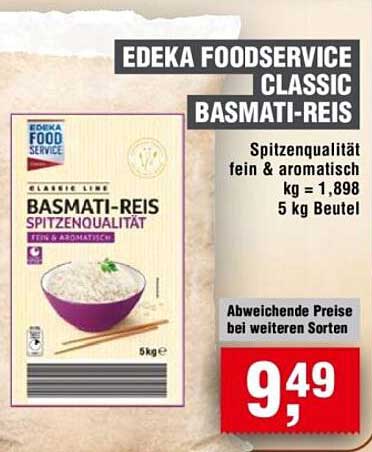 EDEKA FOODSERVICE CLASSIC BASMATI-REIS