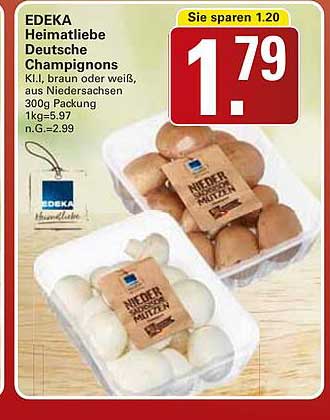 EDEKA Heimatliebe Deutsche Champignons
