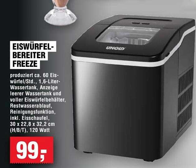 EISWÜRFEL-BEREITER FREEZE