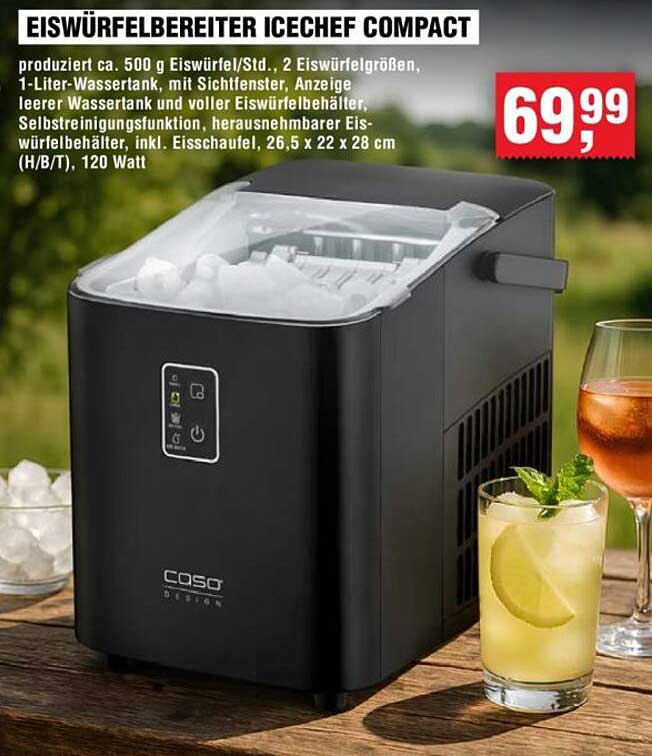 Eiswürfelbereiter ICECHEF COMPACT