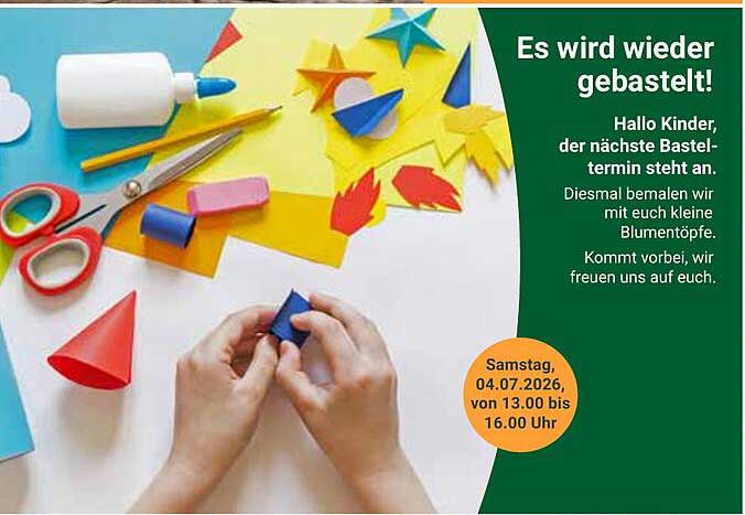 Es wird wieder gebastelt!