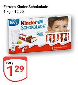 Ferrero Kinder Schokolade