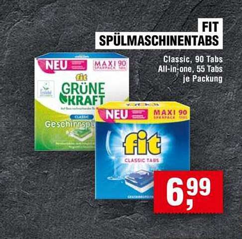 FIT SPÜLMASCHINENTABS