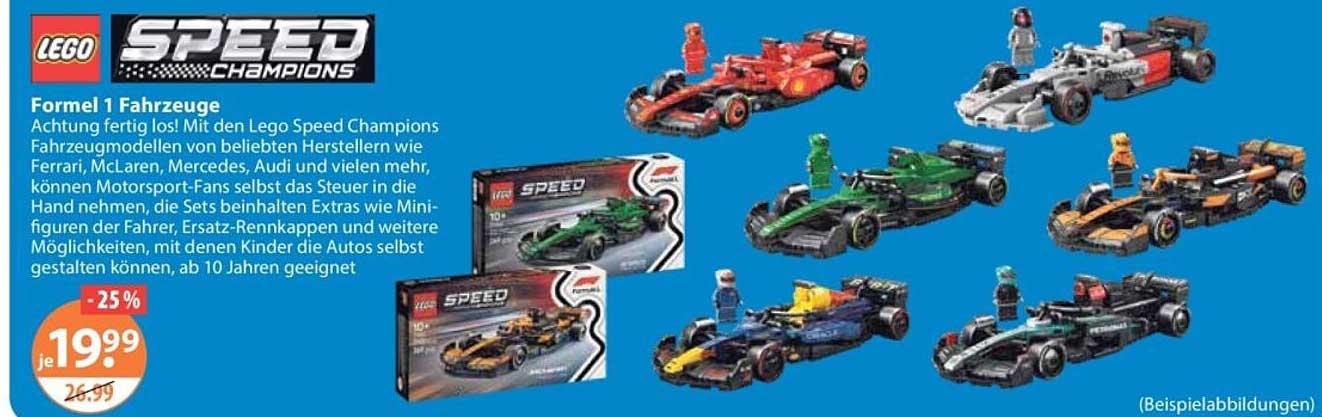 Formel 1 Fahrzeuge