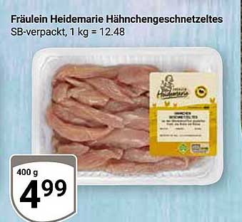 Fräulein Heidemarie Hähnchengeschnetzeltes