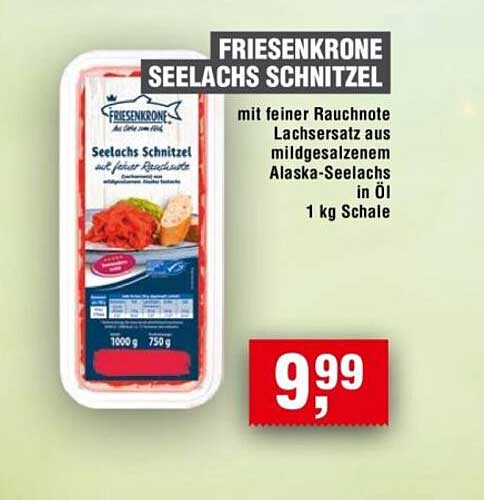 FRIESENKRONE SEELACHS SCHNITZEL