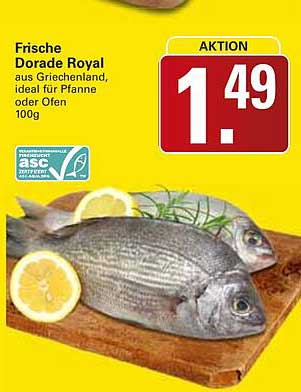Frische Dorade Royal aus Griechenland, ideal für Pfanne oder Ofen 100g