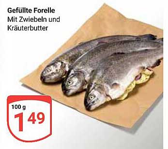 Gefüllte Forelle