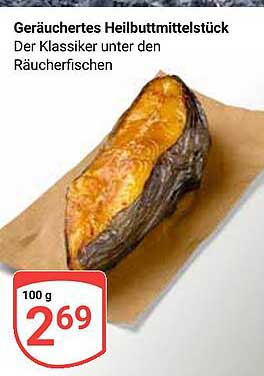 Geräuchertes Heilbuttmittelstück