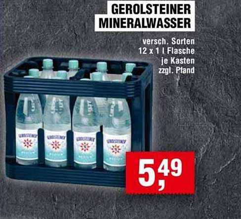 GEROLSTEINER MINERALWASSER
