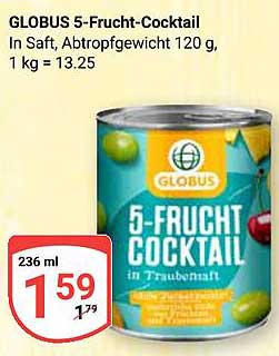 GLOBUS 5-Frucht-Cocktail