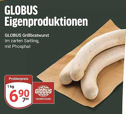 GLOBUS Grillbratwurst