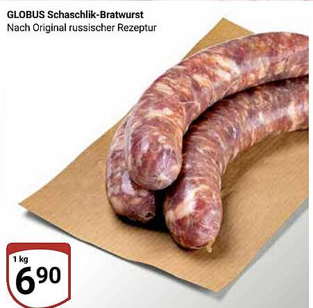 GLOBUS Schaschlik-Bratwurst