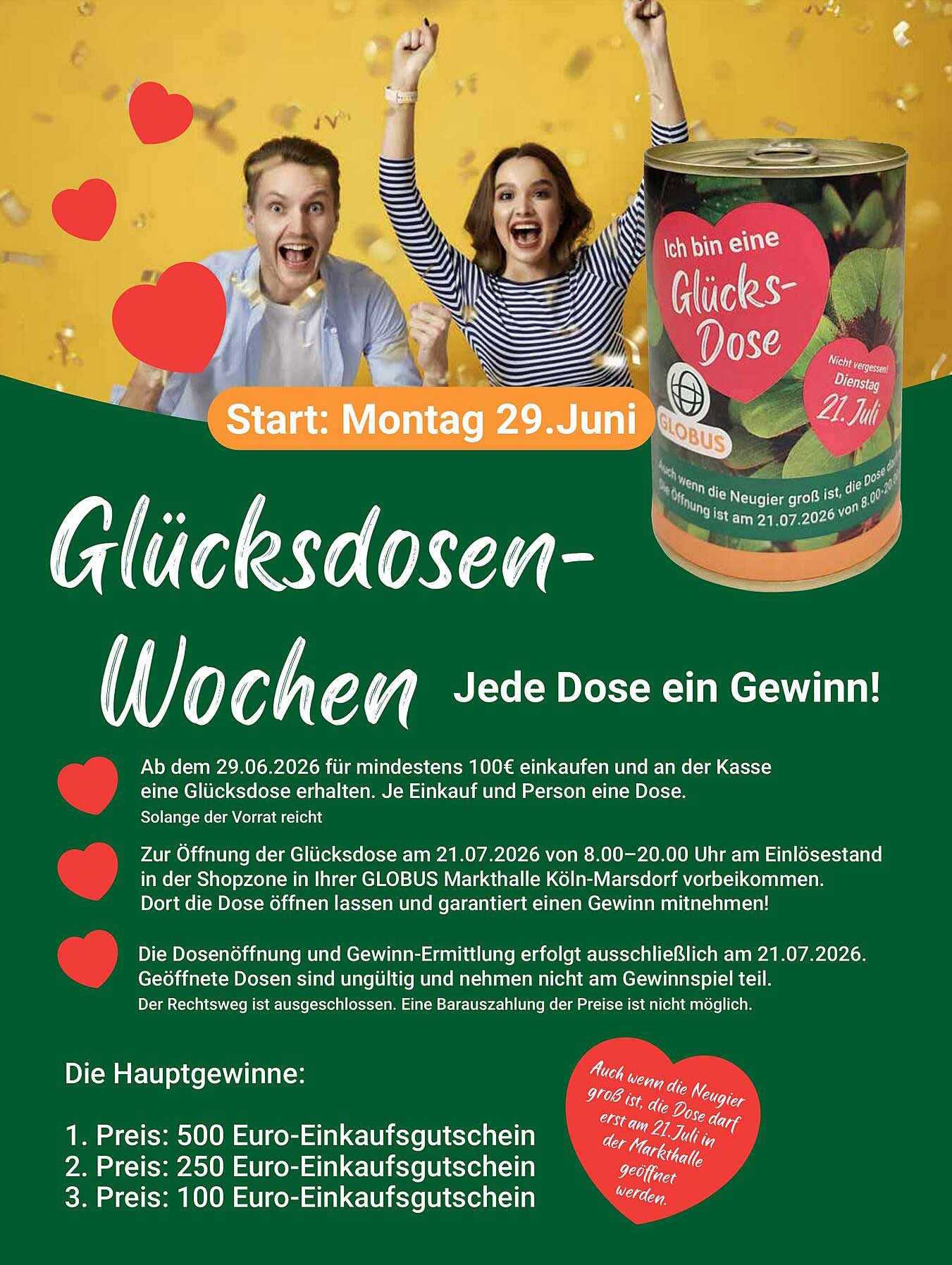 Glücks­dosen-Wochen
