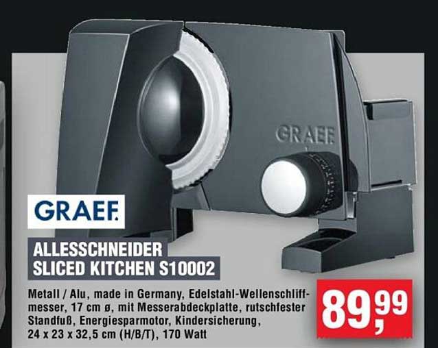 GRAEF ALLESSCHNEIDER SLICED KITCHEN S10002