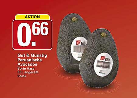 Gut & Günstig Peruanische Avocados