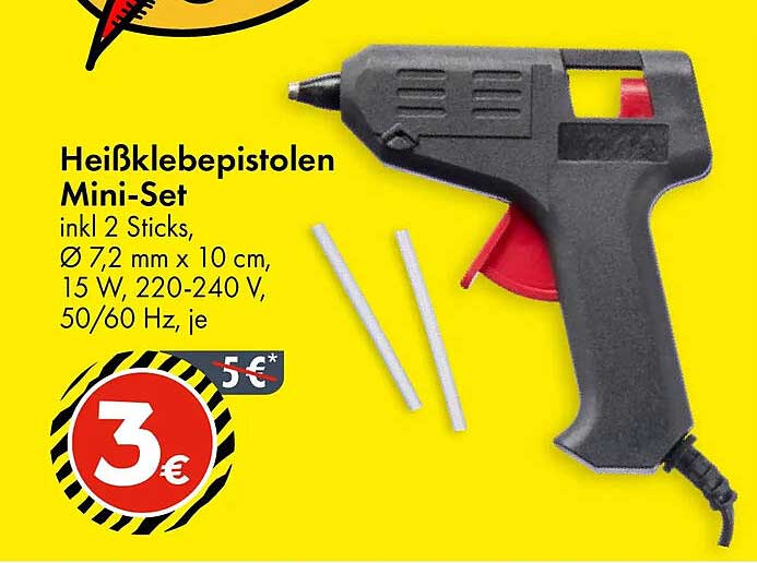 Heißklebepistolen Mini-Set