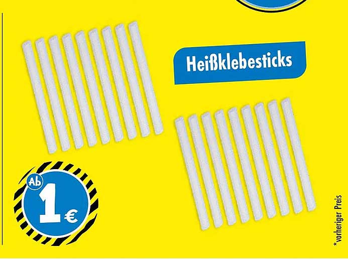 Heißklebesticks
