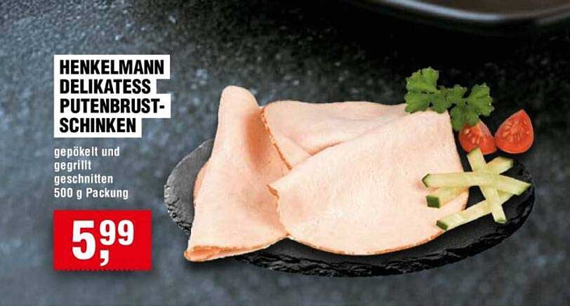 HENKELMANN DELIKATESS PUTENBRUST-SCHINKEN