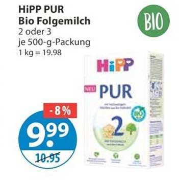HiPP PUR Bio Folgemilch