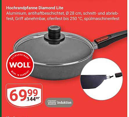 Hochrandpfanne Diamond Lite