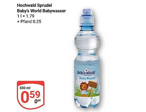 Hochwald Sprudel Baby's World Babywasser