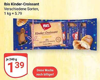 Ibis Kinder-Croissant