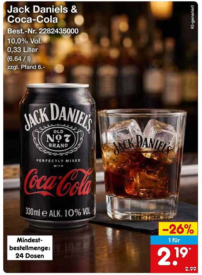 Jack Daniels & Coca-Cola
