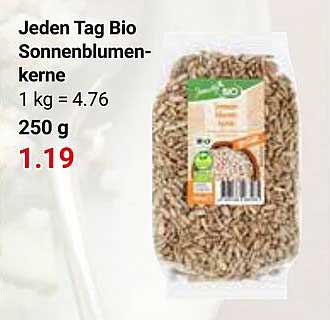 Jeden Tag Bio Sonnenblumenkerne