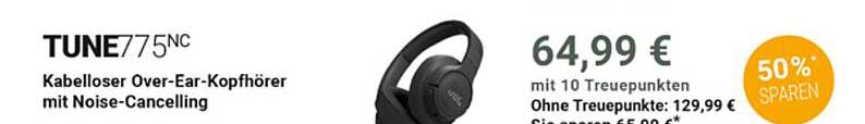 Kabelloser Over-Ear-Kopfhörer mit Noise-Cancelling