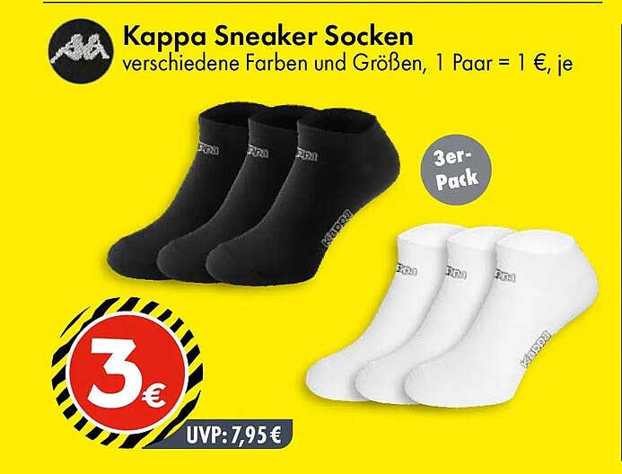 Kappa Sneaker Socken