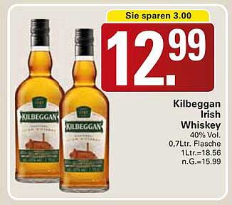 Kilbeggan Irish Whiskey