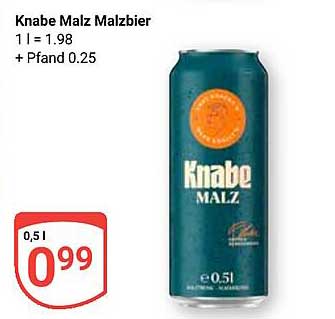Knabe Malz Malzbier