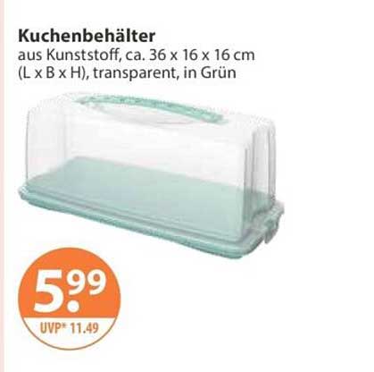 Kuchenbehälter