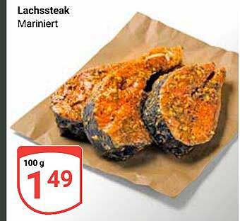 Lachssteak Mariniert