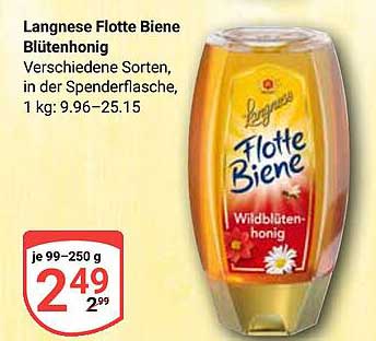 Langnese Flotte Biene Blütenhonig