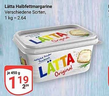 Lätta Halbfettmargarine