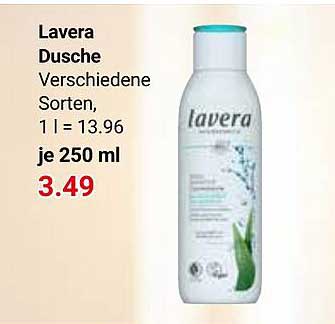 Lavera Dusche Verschiedene Sorten, 1 l = 13.96 je 250 ml