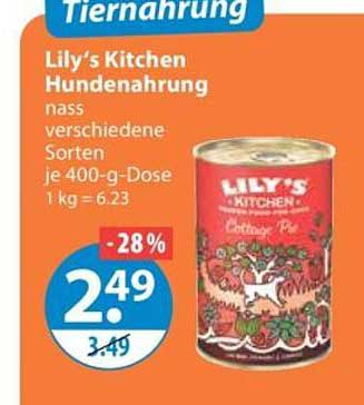 Lily's Kitchen Hundenahrung nass verschiedene Sorten je 400-g-Dose 1 kg = 6,23