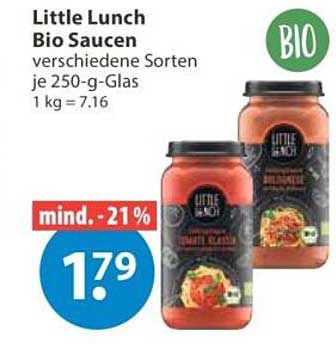Little Lunch Bio Saucen