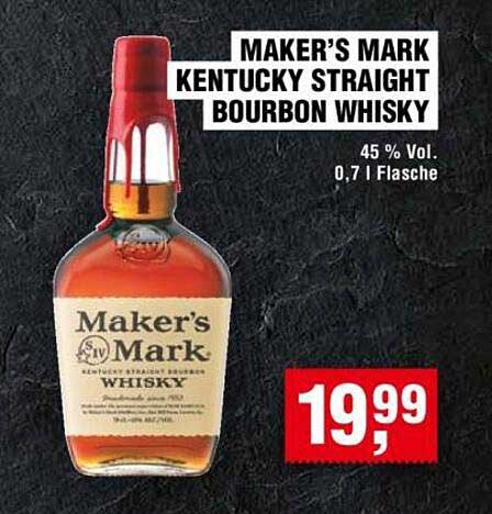 MAKER’S MARK KENTUCKY STRAIGHT BOURBON WHISKY