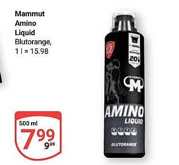 Mammut Amino Liquid Blutorange, 1 l