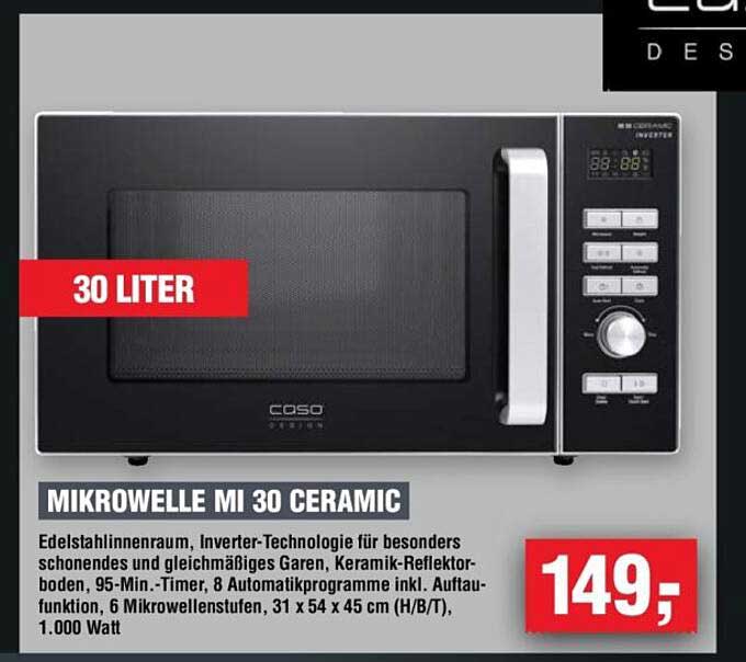 MIKROWELLE MI 30 CERAMIC