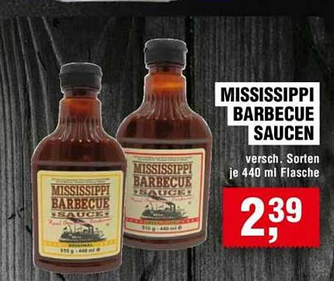 MISSISSIPPI BARBECUE SAUCEN