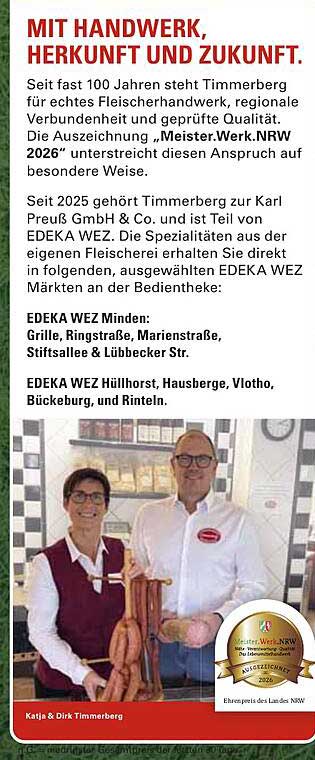 MIT HANDWERK, HERKUNFT UND ZUKUNFT.