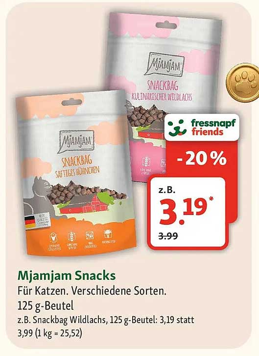 MjAMjAM Snacks