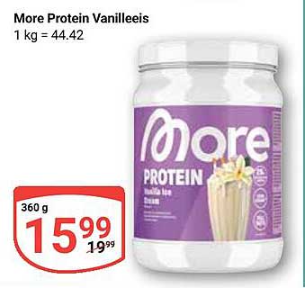 More Protein Vanilleeis