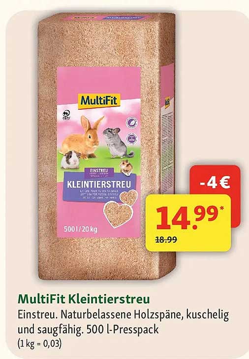 MultiFit Kleintierstreu